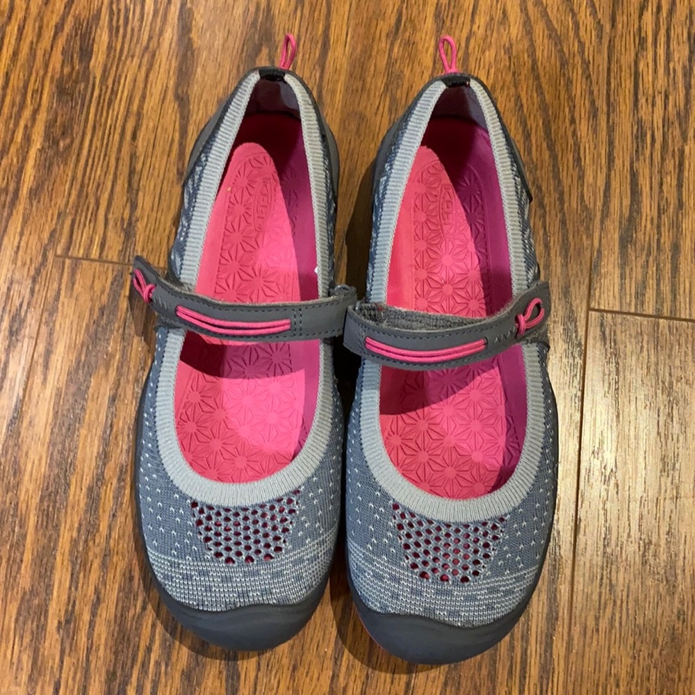 Keen Girls Mary Jane shoes Gray/Pink Size 4